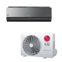 LG AC12BK.NSJ / AC12BK.UA3 3,5 kW - Artcool Wandgerät - Klimaanlage Set - Schwarz