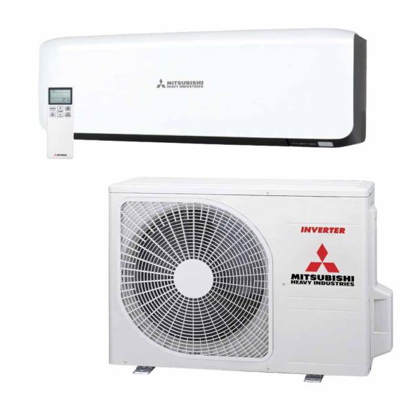 Mitsubishi Heavy Industries SRK50ZS-WB / SRC50ZS-W 5,0 kW - Premium Inverter Wandgerät - Klimaanlage Set - Weiß