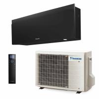 Daikin FTXJ25AB / RXJ25A 2,5 kW - Emura 3 Wandgerät - Klimaanlage Set - Mattschwarz